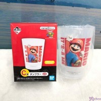 62700-C RED Super Mario 8cm diameter x 11cm height Plastic Cup  